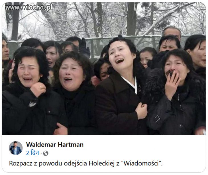 Rozpacz elektoratu PiSu z powodu odejścia Holeckiej