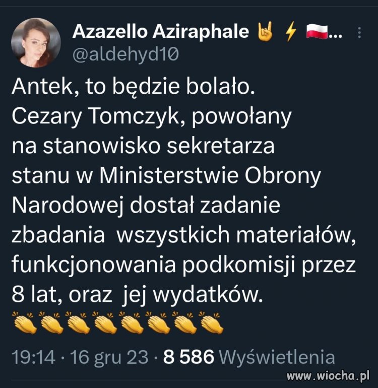 Proponuję zacząć od badania Antka bo to najdziwniejsze i najniebezpieczniejsze ogniwo w tym układzie .