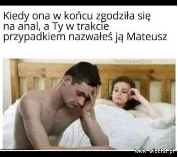 Z zaskoczenia tak wyszło