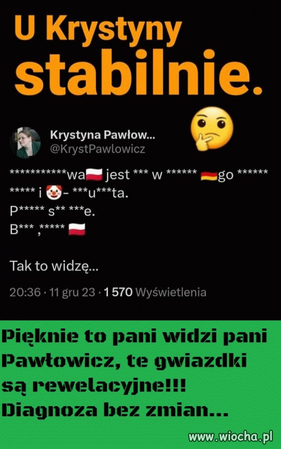 Krystyno...