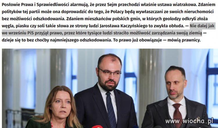 Pis już zapomniał o swojej ustawie?