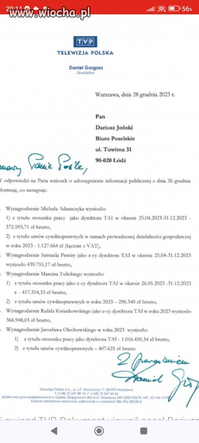 Milionerzy z TVP