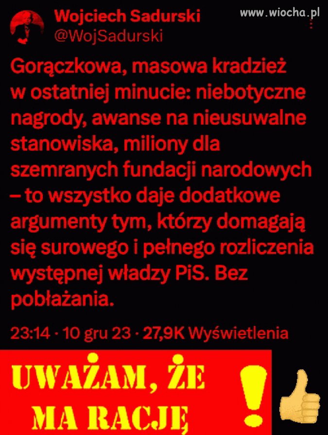 Dokładnie tak