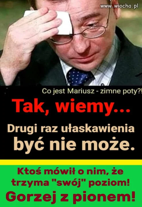 Tam teraz wszyscy mają zimne poty...
