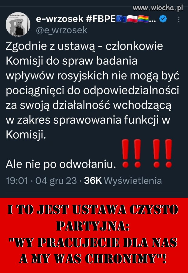 Nikt nie jest bezkarny, nawet święte krowy.