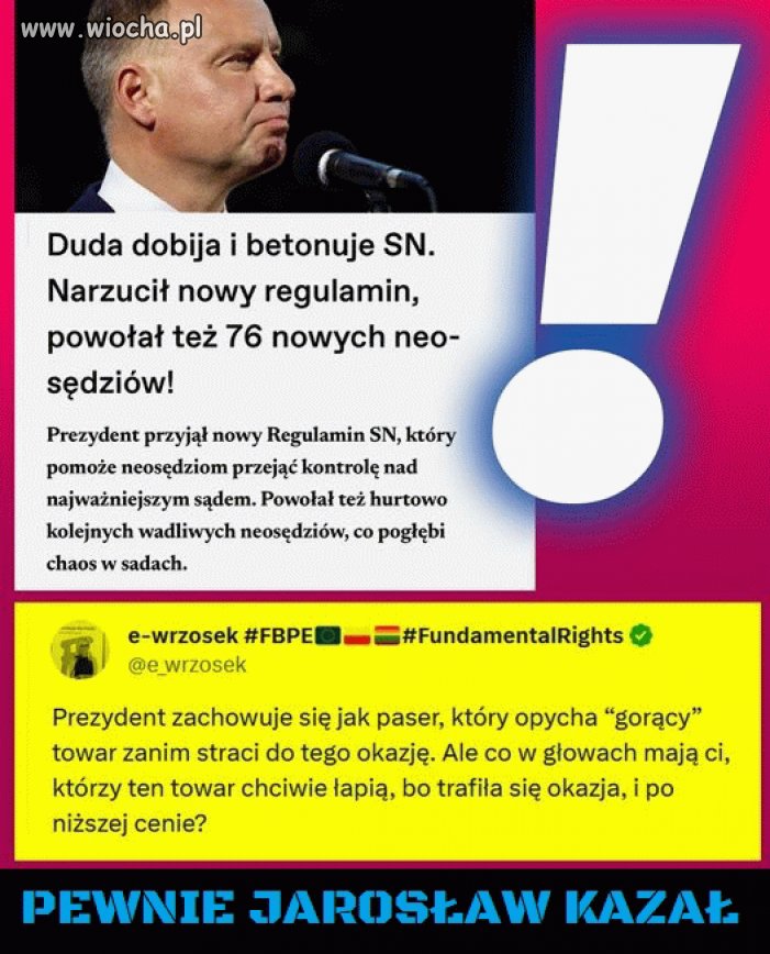 Adrian, żałosny jesteś