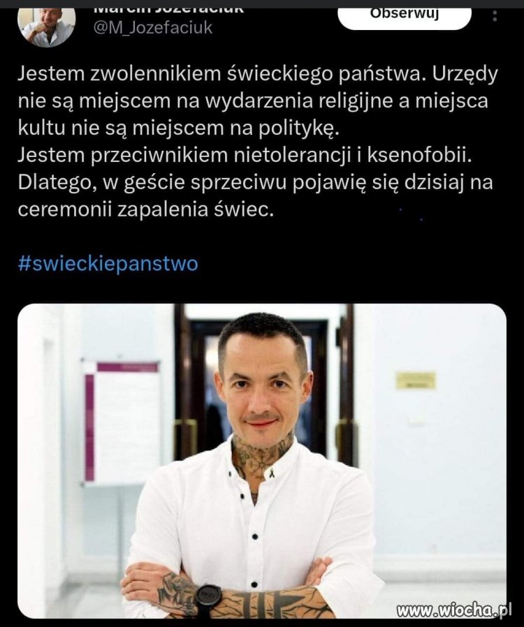To jest jeszcze hipokryzja? 