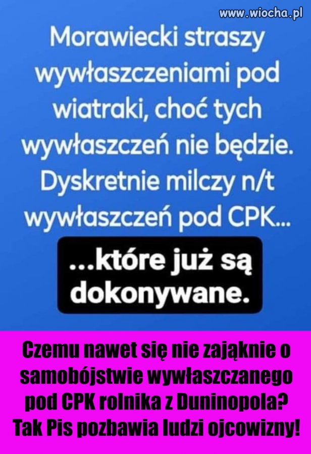 Jak pis pozbawia ludzi ojcowizny...