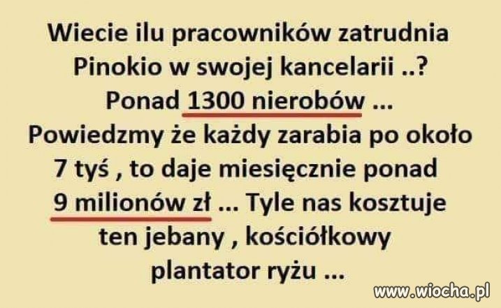 Na szczęście dziś już koniec tego cyrku ...