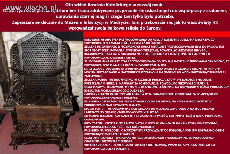 Wkład kościoła katolickiego