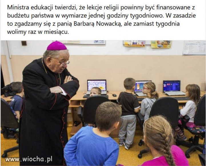 W pierwszym etapie powinna zniknąć z publicznych przedszkoli.