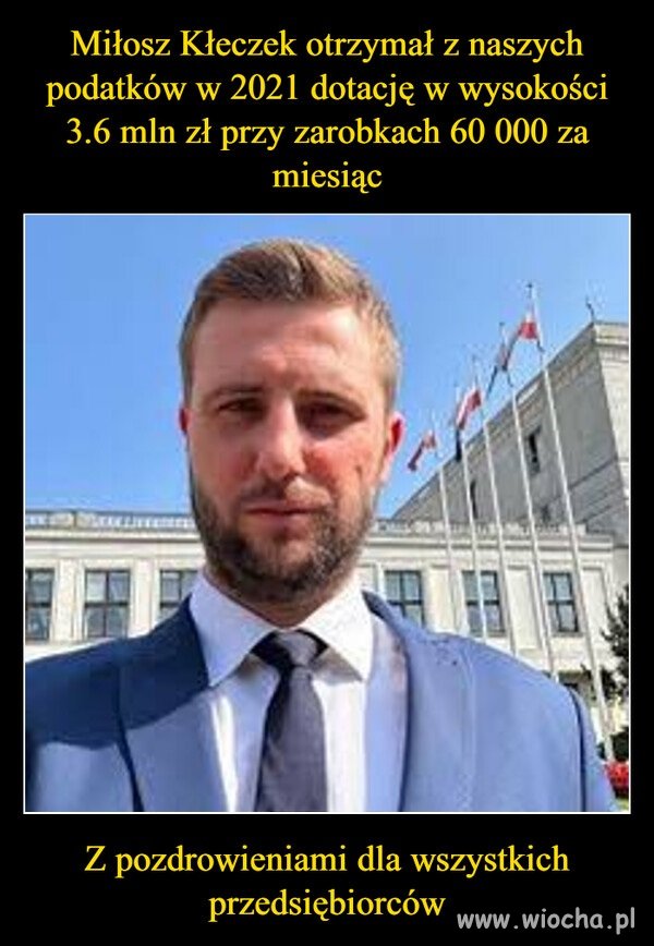 No i panie, kto za to płaci? Pan płaci, pani płaci