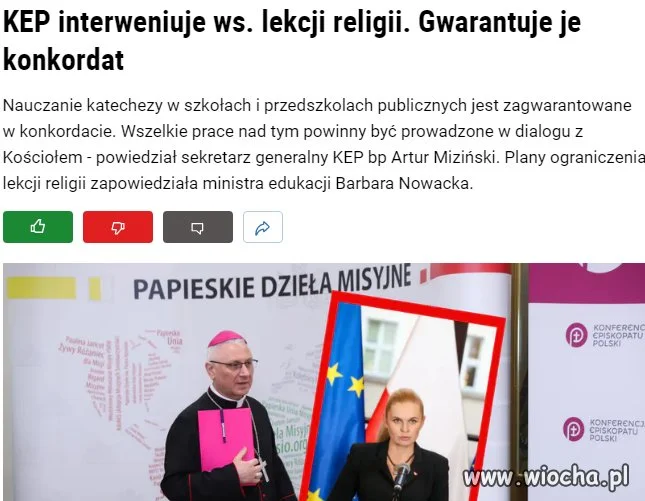 Zaczyna się wycie w kościele