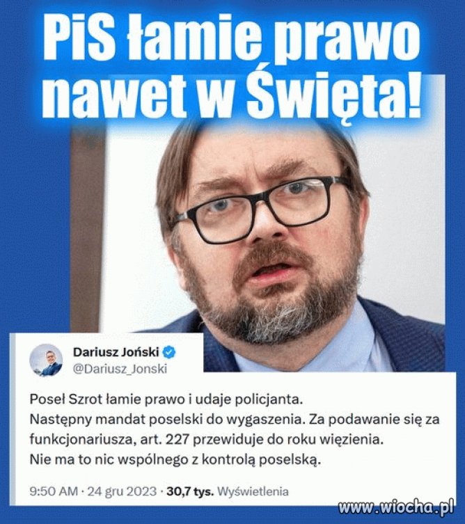 Kolejny pisowski kwiat