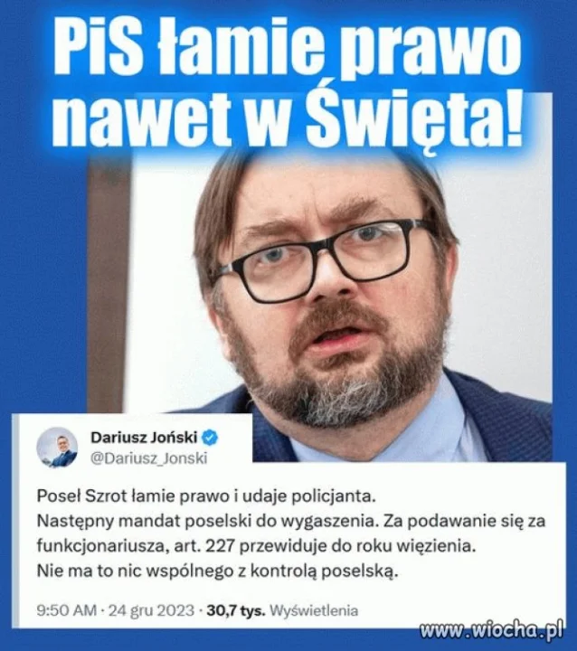 Kolejny pisowski kwiat