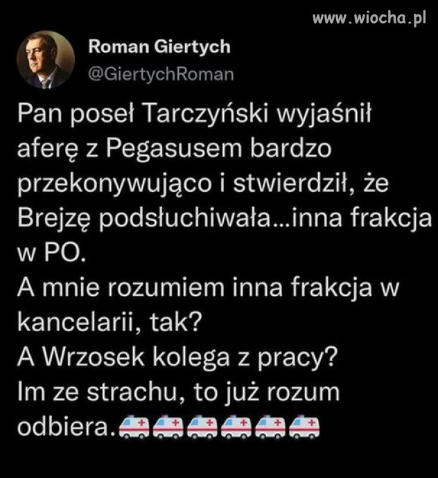Im ze strachu to już rozum odbiera...