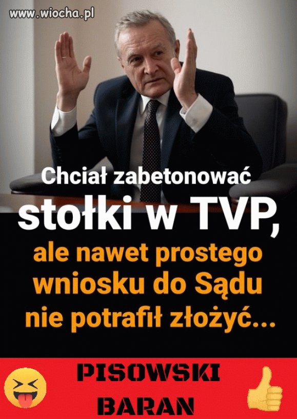 Wielki "sukces" Glińskiego