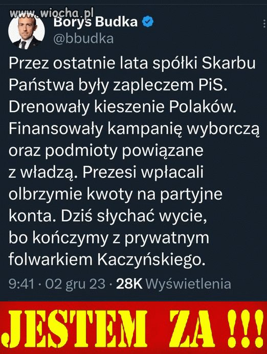 Tak trzymać