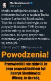 Panu Sienkiewiczowi życzę determinacji i wytrwałości w likwidacji szczujni