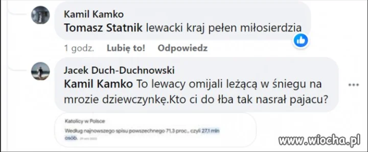 Jak już komuś nasrali do łba