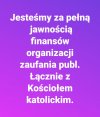 Ciężko jakoś mi przechodzi to połączenie kościół i organizacja 