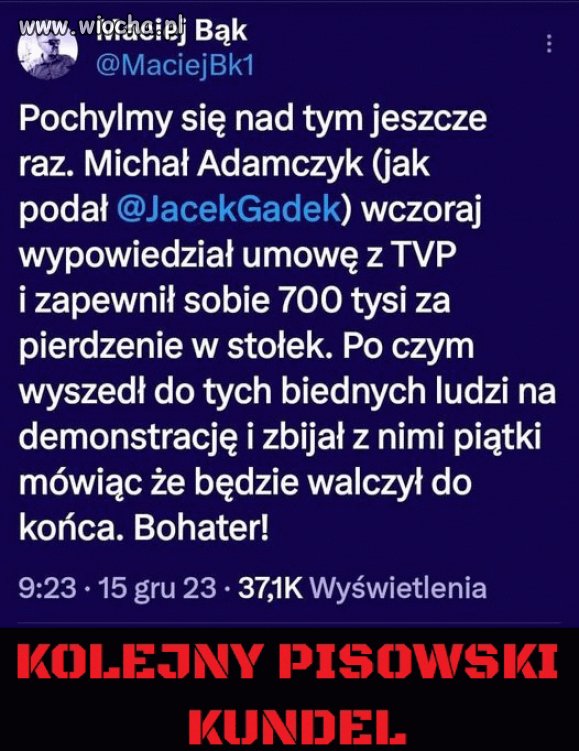 Bohater widzów TVPIS