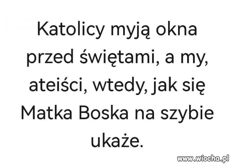 Tak to jest ...