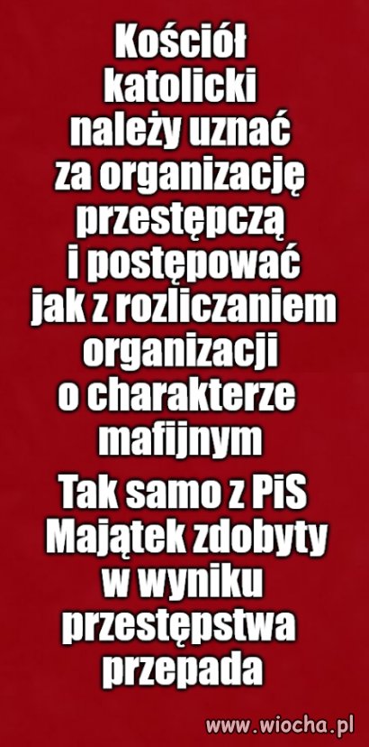 Kaprawym okiem ateisty patrząc ...