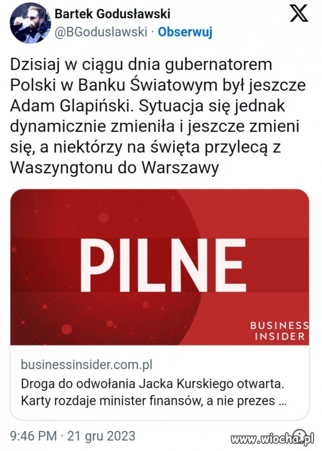 Czy kurskiego przywita prokurator?