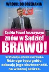 Gratulacje, prawo zwycięża.