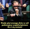 Rzucił wyzwanie kolegom z celi ...