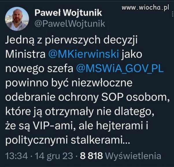 Krystyna Pawłowicz na "pierwszy ogień"...