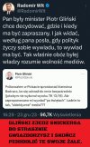 Gliński ty ćwoku pi3rdolony