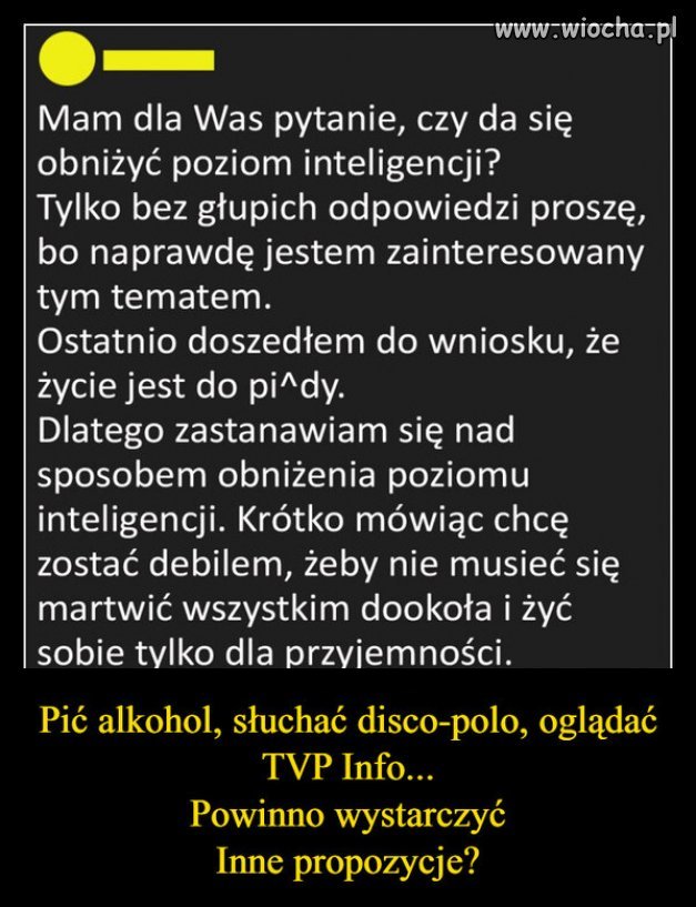 Problem ten widział już Lem. Lem był wielki...