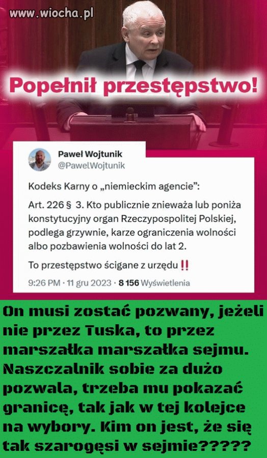 Jaki on był wściekły
