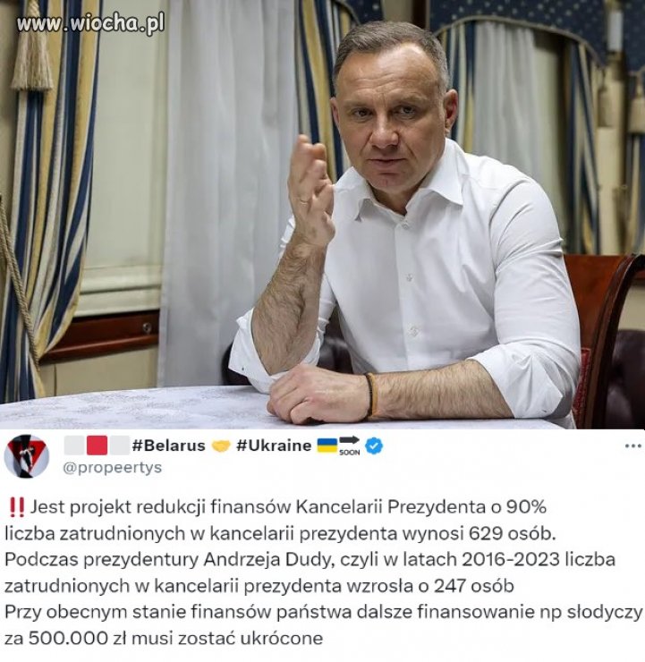 Po co temu panu 145 doradców skoro zawsze podejmuje propisowskie decyzje