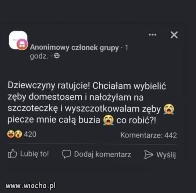 Dobrze wybielona