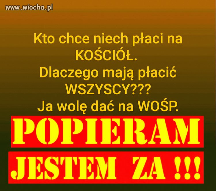I tego się trzymam