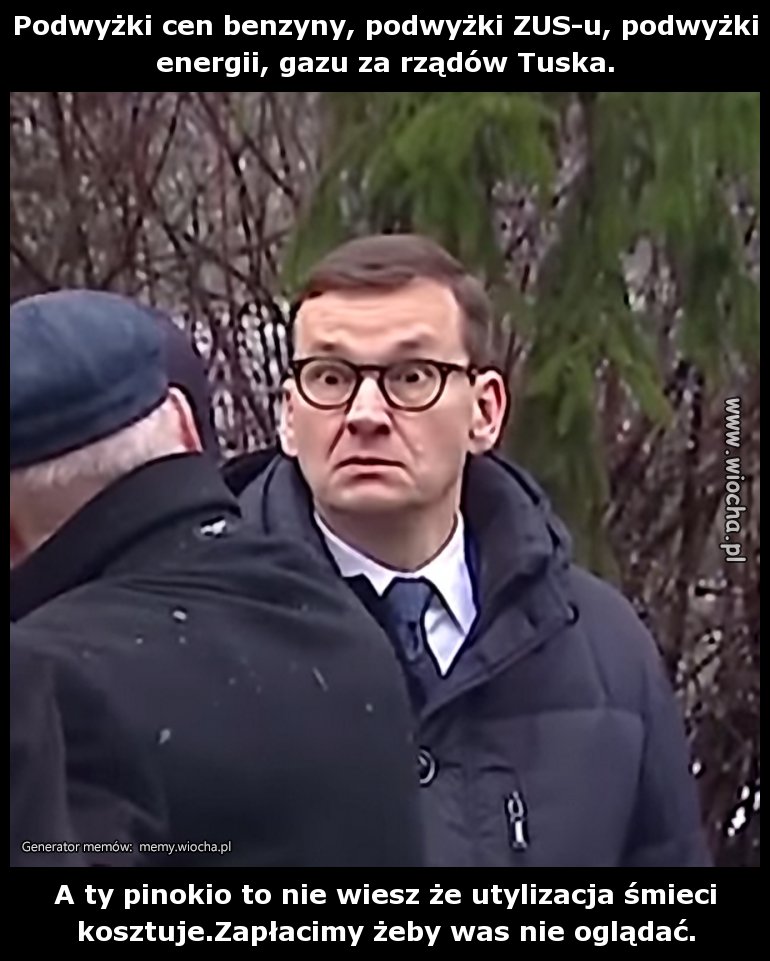 Podwyżki cen benzyny, podwyżki ZUS-u, podwyżki