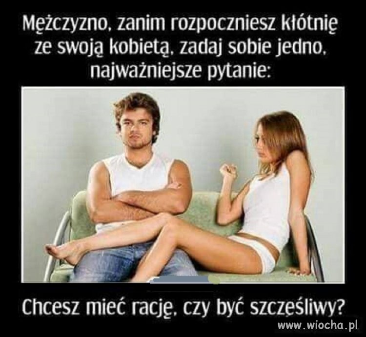 Nieświadoma istota i tak nie popuści 