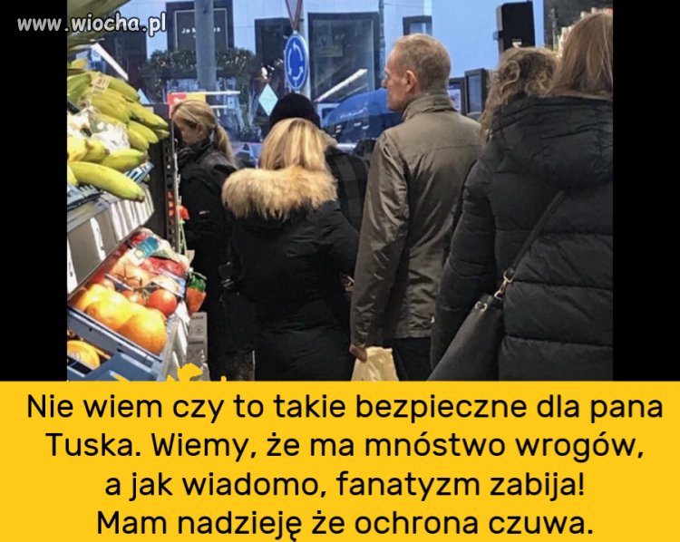 Wyobraź sobie kogoś z pisiego rządu w takim miejscu