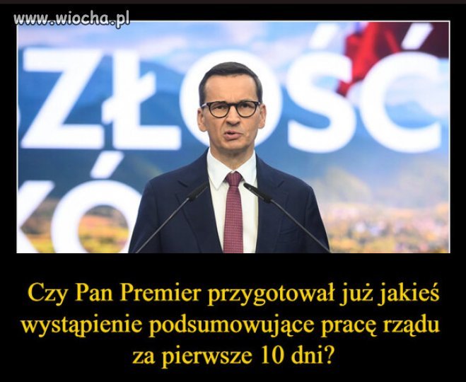 Będzie krótkie, ale treściwe: