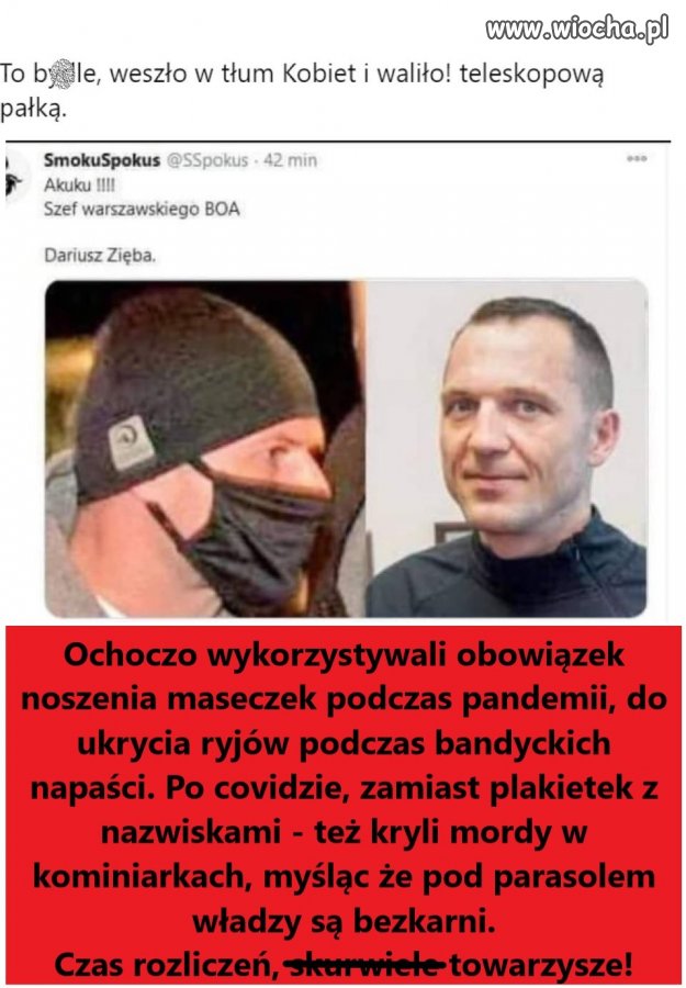 Najpierw proces, wyrok a później wykonanie wyroku.