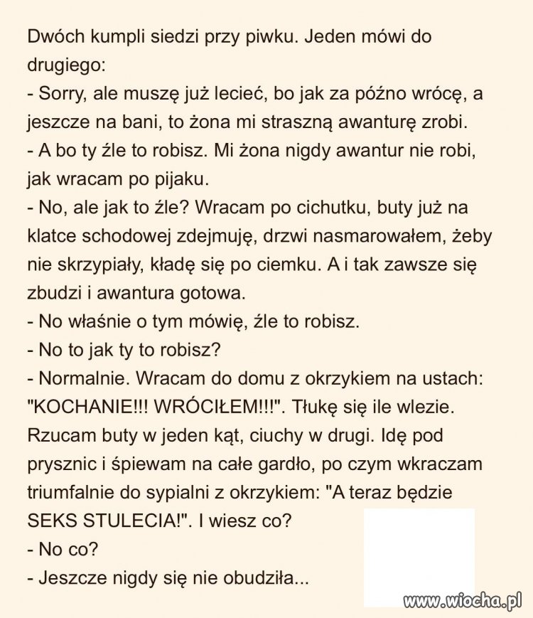 Trzeba poznać przeciwnika