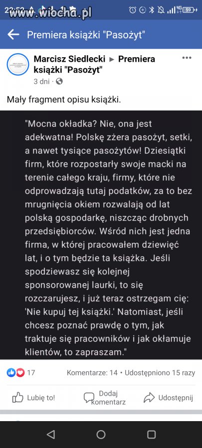 Książka Pasożyt