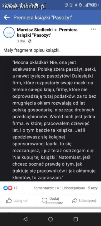 Książka Pasożyt