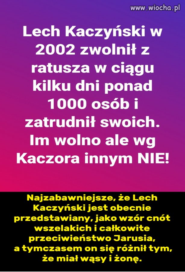 Jarosław zaraz wykrzyczy że to kłamstwo...