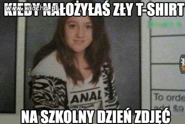 Zły T-SHIRT
