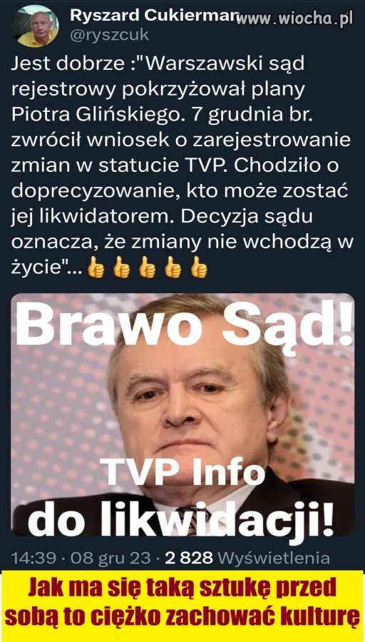 Jak złodziej, wykorzystuje okazję