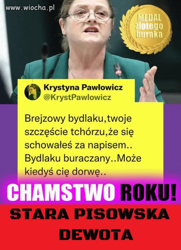 Chamstwo roku
